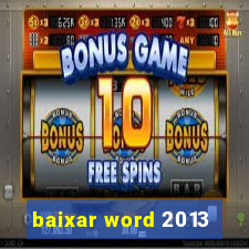 baixar word 2013